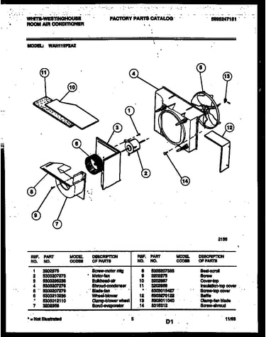 Air handling parts