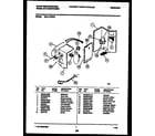 White-Westinghouse WAH11EP2T2 electrical parts diagram