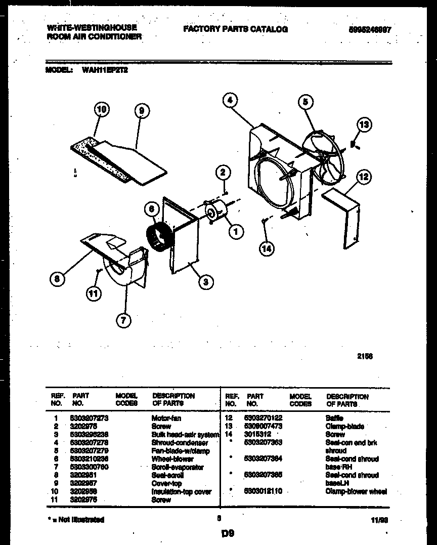 Air handling parts