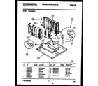 White-Westinghouse WAS183S2A2 system parts diagram