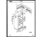 White-Westinghouse WRT13CGAW0 cabinet parts diagram