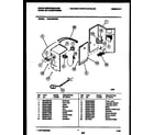 White-Westinghouse WAS18EP2K2 electrical parts diagram