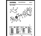 White-Westinghouse WAS18EP2K2 air handling parts diagram