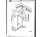 White-Westinghouse RT217NCD1 cabinet parts diagram