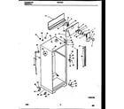 White-Westinghouse RT217NCW1 cabinet parts diagram
