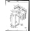 White-Westinghouse RT219PCD1 cabinet parts diagram