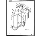 White-Westinghouse PRT217MCD3 cabinet parts diagram