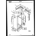 White-Westinghouse WRT19NRAD0 cabinet parts diagram