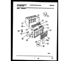 White-Westinghouse WAS226P2K2 cabinet parts diagram