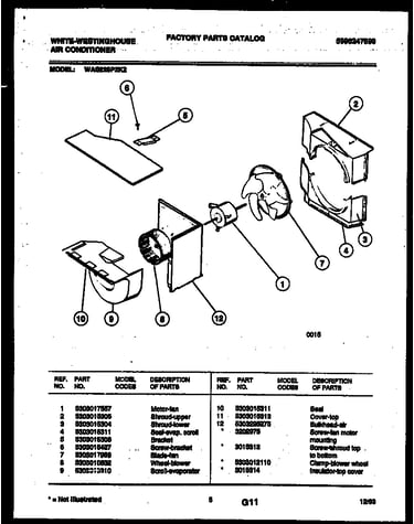 Air handling parts