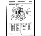 White-Westinghouse WAL125P1A3 system parts diagram