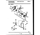 White-Westinghouse WAH074S7T2 air handling and compressor parts diagram