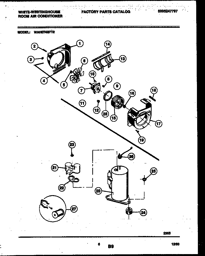 Air handling and compressor parts