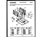 White-Westinghouse WAL123S1A2 system parts diagram