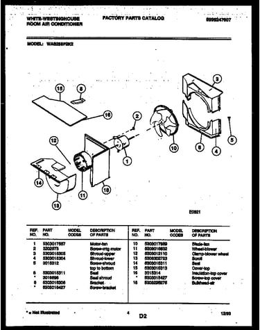 Air handling parts