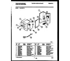 White-Westinghouse WAH106P1T2 electrical parts diagram