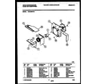 White-Westinghouse WAH106P1T2 air handling parts diagram