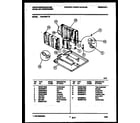 White-Westinghouse WAH106P1T2 system parts diagram