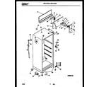White-Westinghouse WRT17CGAD0 cabinet parts diagram