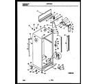 White-Westinghouse WRT21NRAD0 cabinet parts diagram