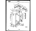 White-Westinghouse WRT21NRAW0 cabinet parts diagram