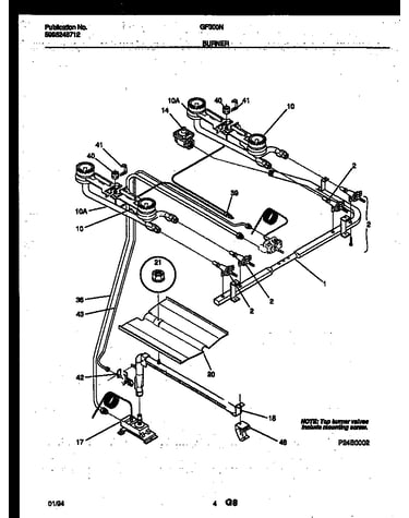 Burner, manifold and gas control
