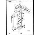 White-Westinghouse WRT18FGAD0 cabinet parts diagram