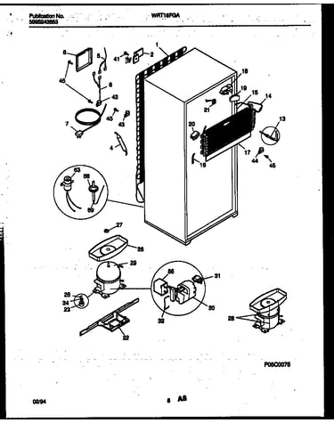 System and automatic defrost parts