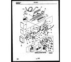 White-Westinghouse WRT18FGAD0 ice maker and installation parts diagram