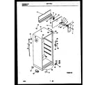 White-Westinghouse WRT17FGAW1 cabinet parts diagram