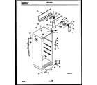 White-Westinghouse WRT17CVAW0 cabinet parts diagram