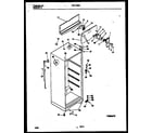 White-Westinghouse PRT173MCW3 cabinet parts diagram