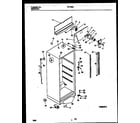 White-Westinghouse RT178SCW1 cabinet parts diagram