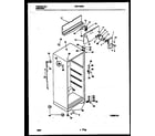 White-Westinghouse WRT15DRAD0 cabinet parts diagram
