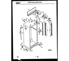 White-Westinghouse RT216PLD1 cabinet parts diagram
