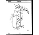 White-Westinghouse RT173MLW2 cabinet parts diagram