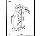 White-Westinghouse RT185NCW2 cabinet parts diagram