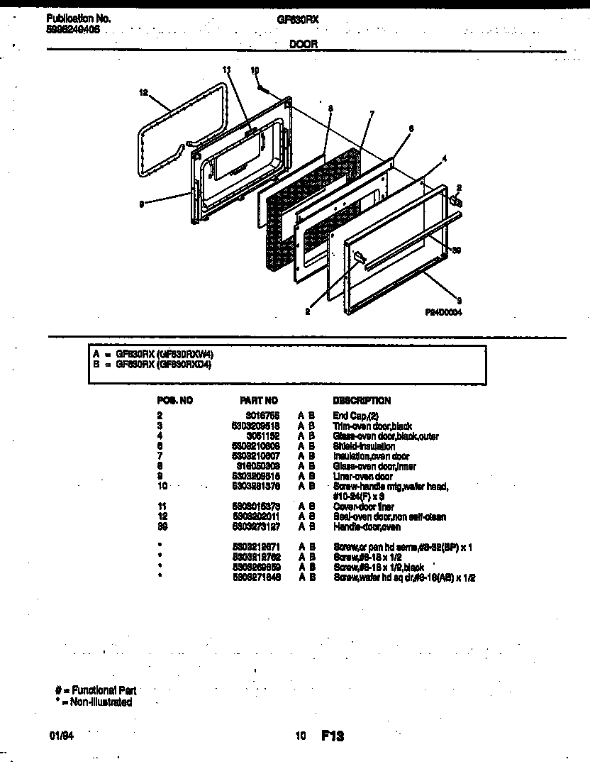 Door parts