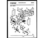 White-Westinghouse LE600AXW2 cabinet and component parts diagram