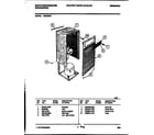 White-Westinghouse WED30P2 cabinet and control parts diagram