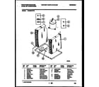 White-Westinghouse WAK087P7V2 system parts diagram