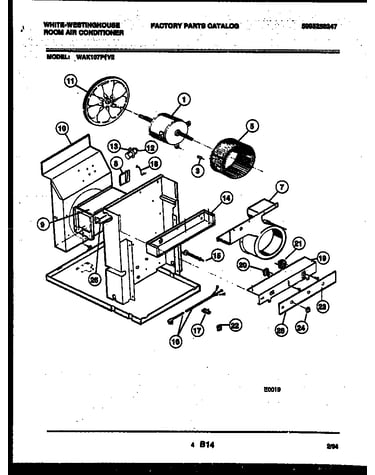 Electrical and air handling parts
