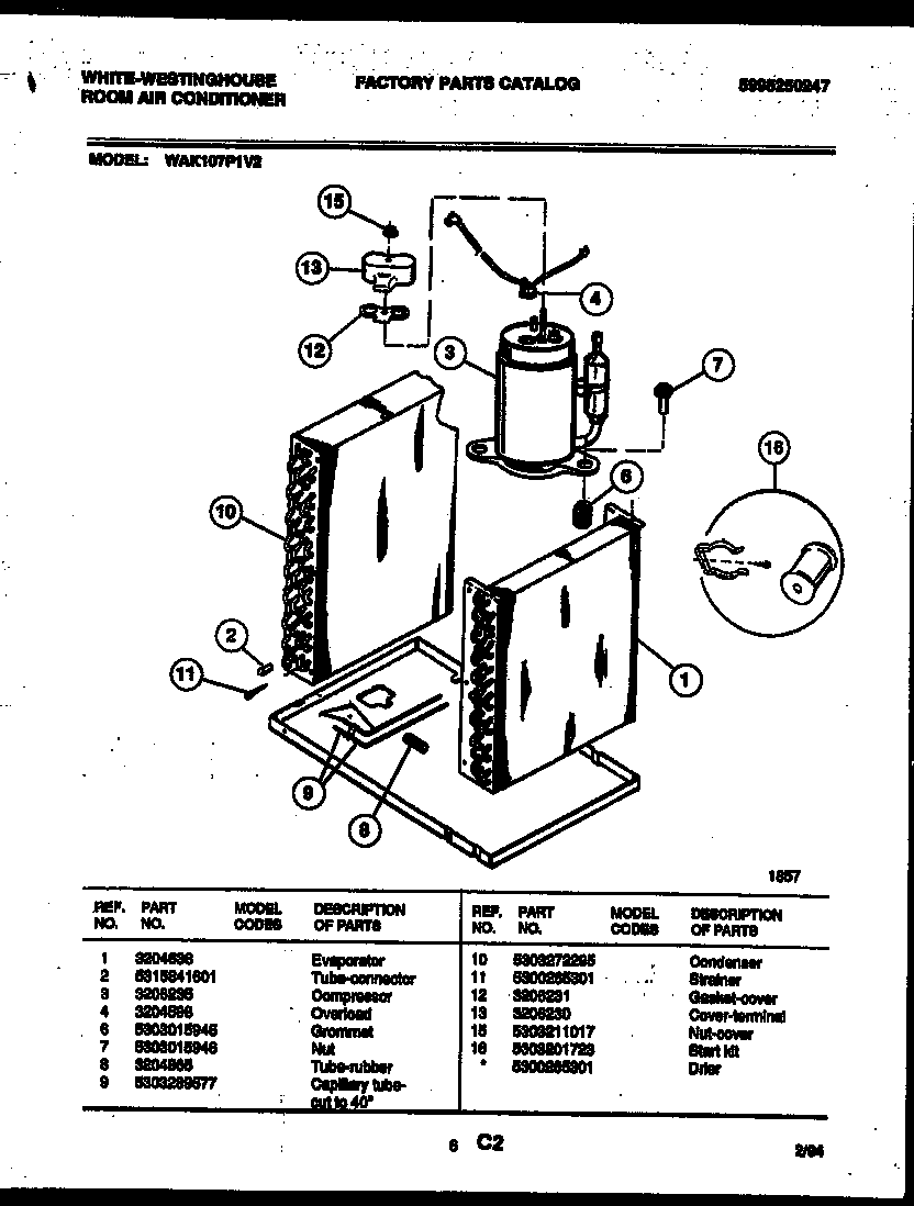 Compressor parts