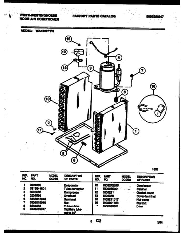 Compressor parts