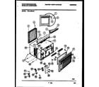White-Westinghouse WAL123S1A3 cabinet parts diagram