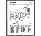 White-Westinghouse WAL123S1A3 electrical parts diagram