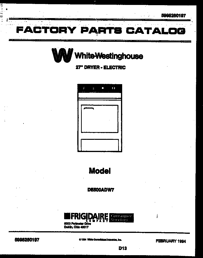 Parts diagram