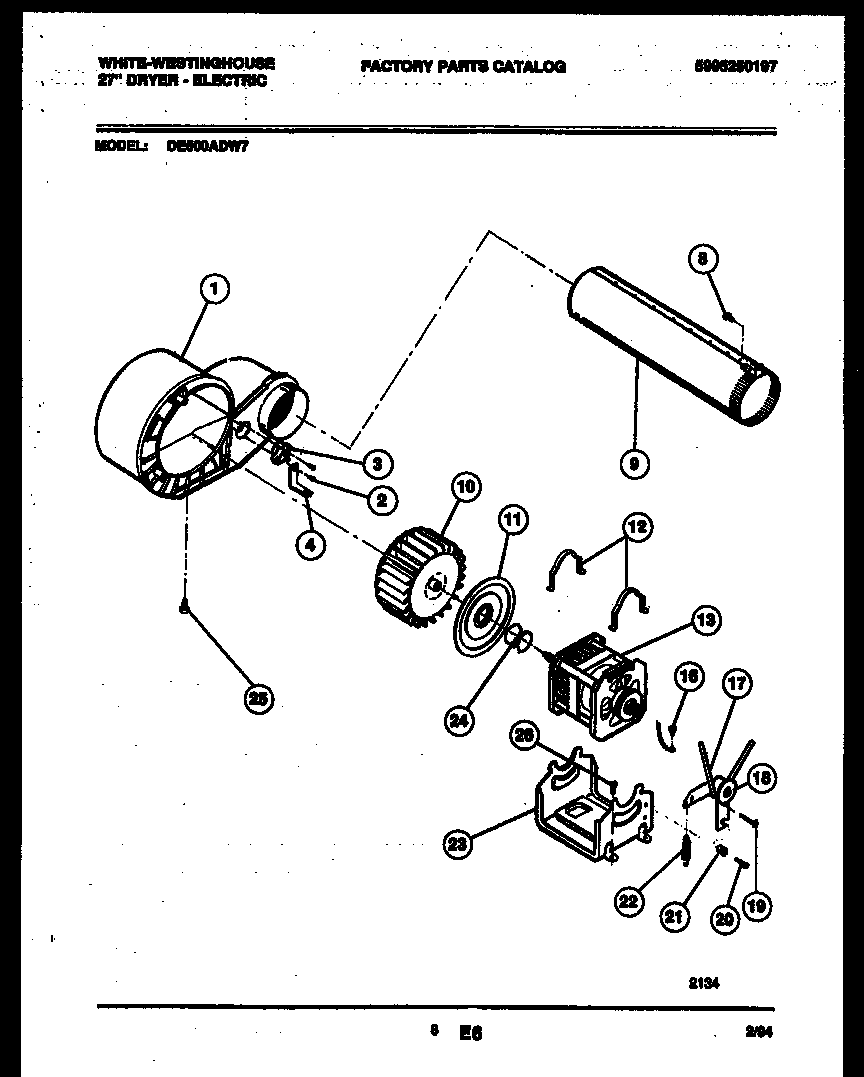 Blower and drive parts