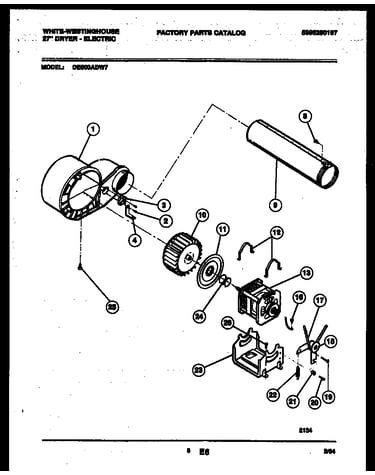 Blower and drive parts