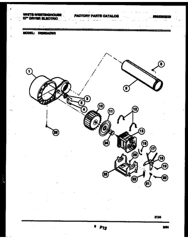 Blower and drive parts